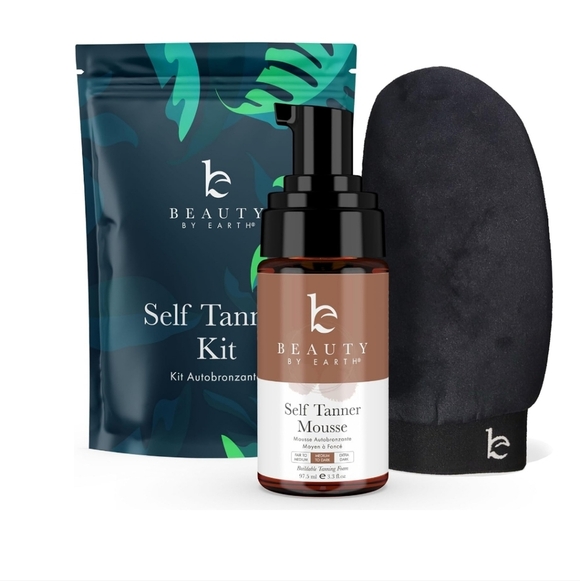 PONCRAFTS Other - Self Tanner Tanning Mousse Kit 3.3 oz